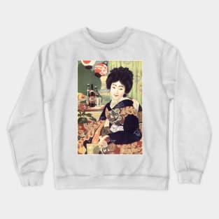 JAPAN KIRIN BEER Brand Advertisement Vintage Beer Crewneck Sweatshirt